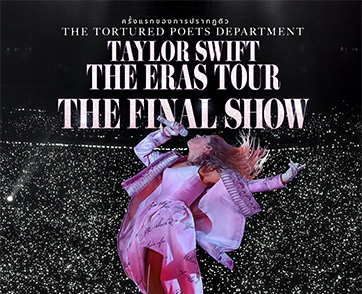 พร้อมสตรีมแล้ววันนี้! “TAYLOR SWIFT | THE ERAS TOUR | THE FINAL SHOW” พร้อมเพลงจาก “THE TORTURED POETS DEPARTMENT” แบบครบทั้งอัลบั้ม บน Disney+